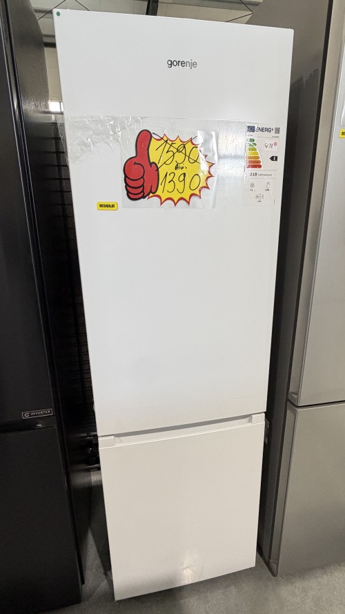 Gorenje 269L, RK4182PW4 – combină frigorifică, static, alb, Clasa E, import Germania 🇩🇪