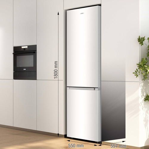 Gorenje 269L, RK4182PW4 – combină frigorifică, static, alb, Clasa E, import Germania 🇩🇪