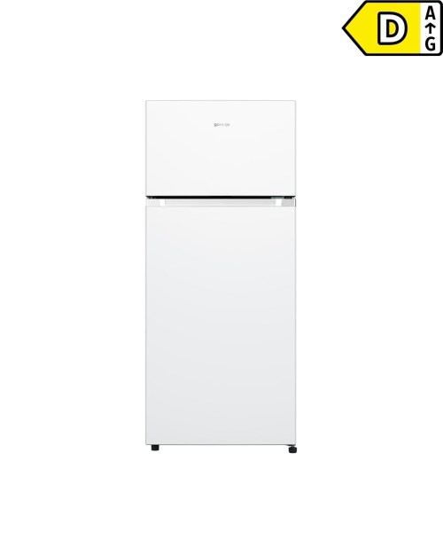 Gorenje 206L, RF414DPW4 – combină frigorifică, congelator sus, alb, Clasa D, import Germania 🇩🇪