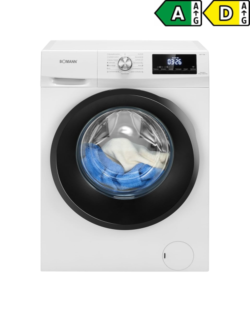 Bomann 8/5 kg, WAT 7186 – Mașină de spălat cu uscător import Germania 🇩🇪