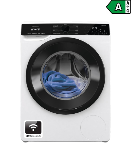 Gorenje 9 kg, WPNA94A1TS –Mașină de spălat rufe 1400 rpm, Clasa A, ConnectLife, import Germania 🇩🇪