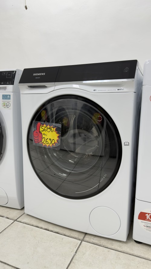 Siemens 9kg/6kg, WN54C2070 –mașina de spălat rufe cu uscător 9 kg spălare / 6 kg uscare, 1400 rpm, Clasa B/D, iQ700, import Germania 🇩🇪