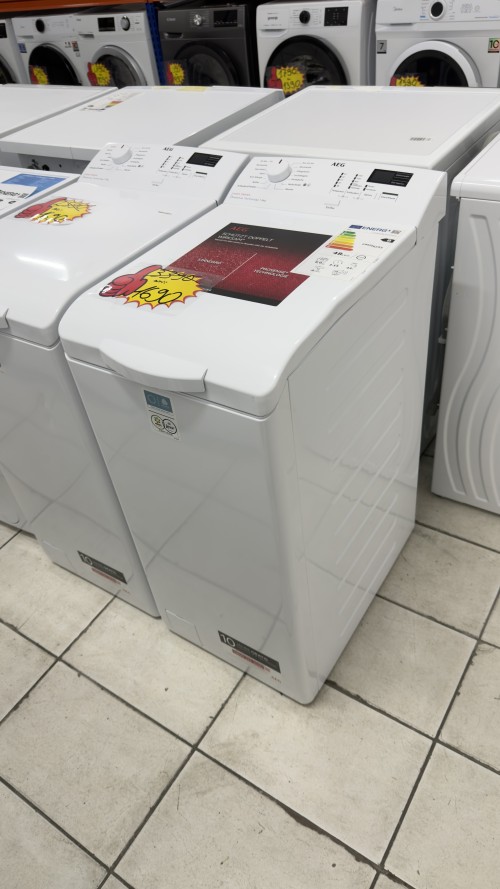 AEG 6 kg, LTR6A41260 – mașina de spălat rufe verticală 1200 rpm, Clasa B, ProSense, import Germania 🇩🇪