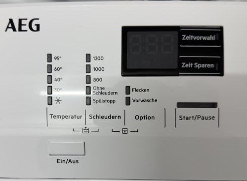 AEG 6 kg, LTR6A41260 – mașina de spălat rufe verticală 1200 rpm, Clasa B, ProSense, import Germania 🇩🇪