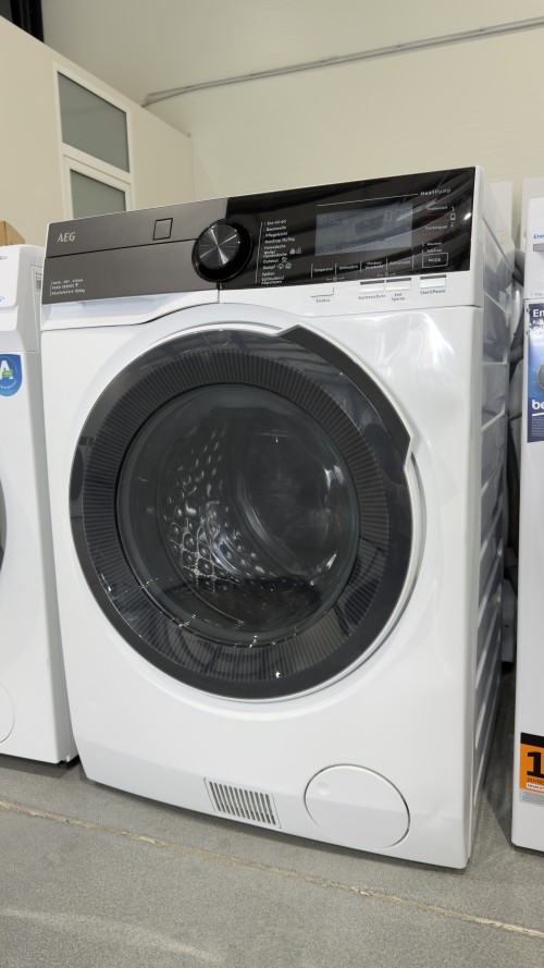 AEG 10kg/6kg, LWR9W81600 – Mașină de spălat rufe cu uscător 10 kg spălare / 6 kg uscare, Clasa A/B, HeatPump, WiFi, import Germania 🇩🇪
