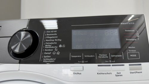 AEG 10kg/6kg, LWR9W80600 – Mașină de spălat rufe cu uscător 10 kg spălare / 6 kg uscare, Clasa A/C, HeatPump, WiFi, import Germania 🇩🇪