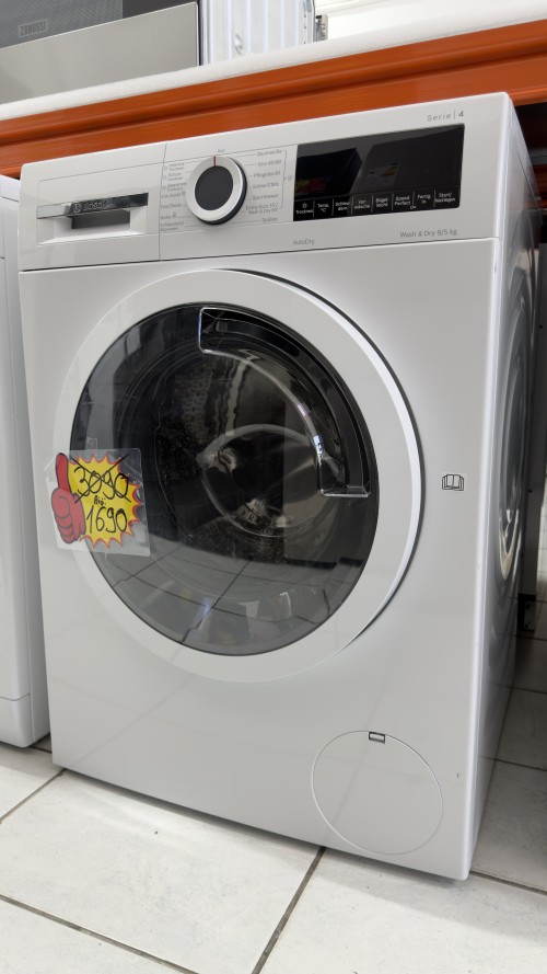 Bosch 8kg/5kg, WNA13470 –Mașină de spălat rufe cu uscător 8 kg spălare / 5 kg uscare, 1400 rpm, import Germania 🇩🇪
