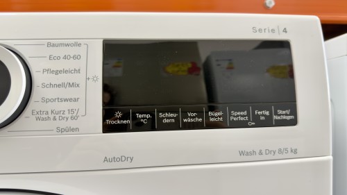 Bosch 8kg/5kg, WNA13470 –Mașină de spălat rufe cu uscător 8 kg spălare / 5 kg uscare, 1400 rpm, import Germania 🇩🇪