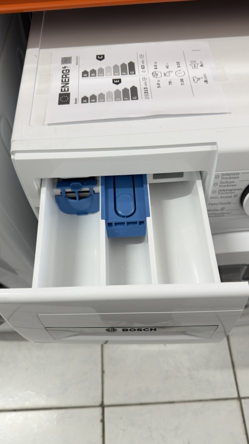 Bosch 8kg/5kg, WNA13470 –Mașină de spălat rufe cu uscător 8 kg spălare / 5 kg uscare, 1400 rpm, import Germania 🇩🇪