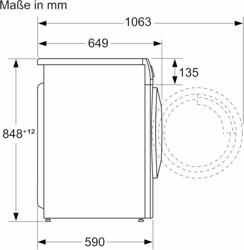 Bosch 8kg/5kg, WNA13470 –Mașină de spălat rufe cu uscător 8 kg spălare / 5 kg uscare, 1400 rpm, import Germania 🇩🇪