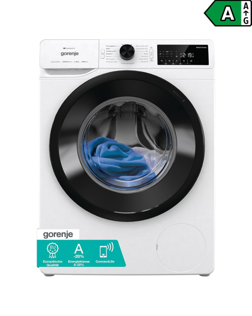 Gorenje 10 kg, WPAM14A2T – Mașină de spălat rufe 1400 rpm, Clasa A, ConnectLife, import Germania 🇩🇪