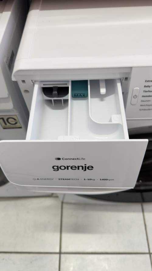 Gorenje 10 kg, WPAM14A2T – Mașină de spălat rufe 1400 rpm, Clasa A, ConnectLife, import Germania 🇩🇪
