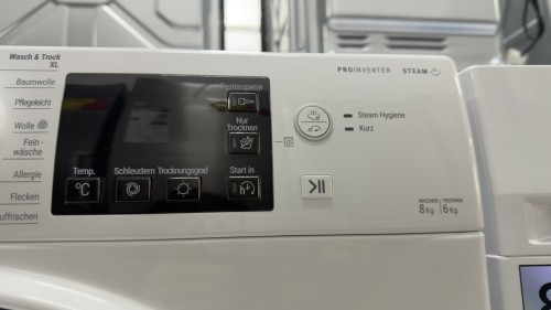 Bauknecht 8 kg / 6 kg, WT Eco Plus 86 43 N – mașină de spălat cu uscător ,Clasa D / B, import Germania 🇩🇪