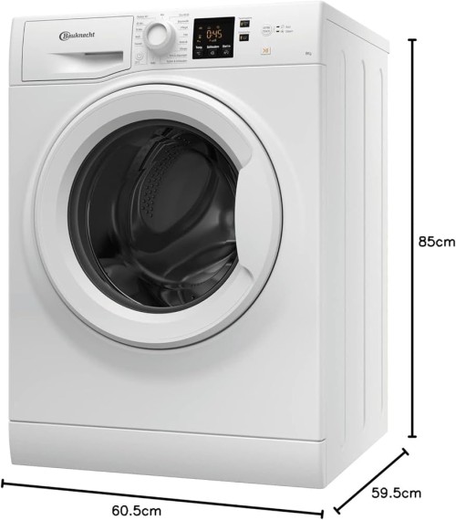 Bauknecht 8 kg, BPW 814 A – Clasa A, 1400 rpm, import Germania 🇩🇪
