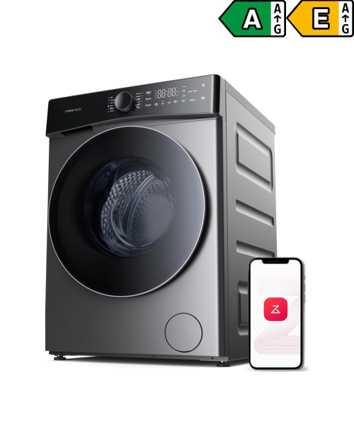 Roborock 10 kg / 6 kg, WD10002RR4Z –  Mașină de spălat rufe cu uscător și Auto Dozare, WiFi, import Germania 🇩🇪
