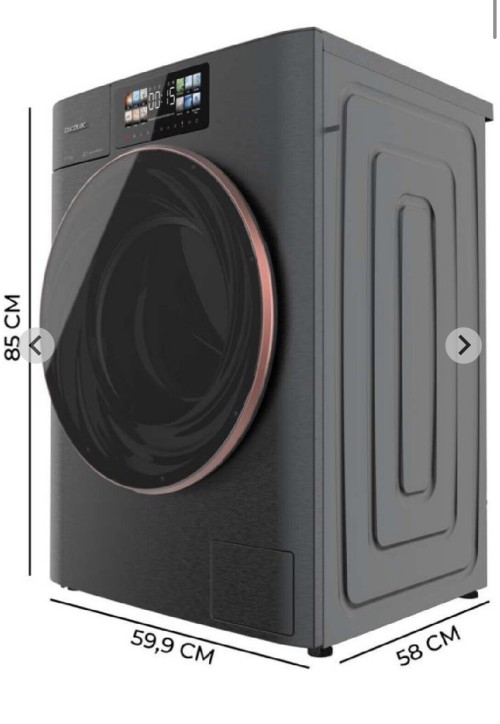 Cecotec 10 kg, 01934 – Mașină de spălat rufe Autodozare, Clasa A, import Germania 🇩🇪