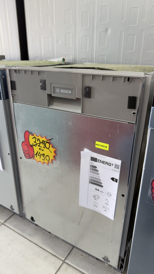 Bosch 10 seturi, SPV6EMX05E – Mașină de spălat vase încorporabilă 45 cm, WiFi, Clasa C, import Germania 🇩🇪