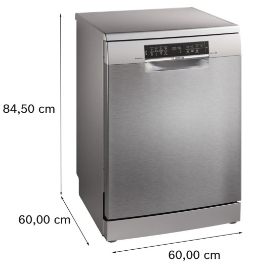 Bosch 14 seturi, SMS6ZCI16E – Mașină de spălat vase 60 cm, Zeolith, WiFi, Clasa B, import Germania 🇩🇪