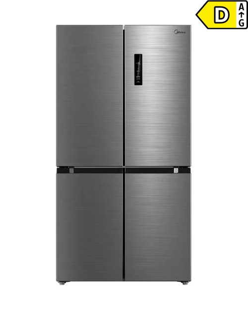 Midea 474 L, MDRF632FID46 –  combină frigorifică French door No Frost, WiFi, Clasa D, import Germania 🇩🇪
