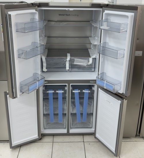 Hisense 483 L, RQ5P470SAID –  combină frigorifică French door Total No Frost, Triple Zone, WiFi, Clasa D, import Germania 🇩🇪