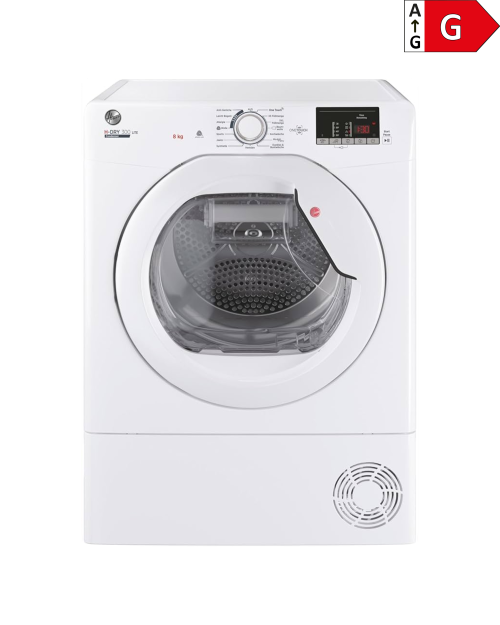 Hoover 8 kg, HLE C8DE-84 – Uscător rufe condensare, One Touch, import Germania 🇩🇪