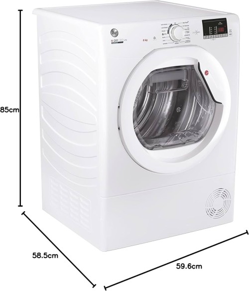 Hoover 8 kg, HLE C8DE-84 – Uscător rufe condensare, One Touch, import Germania 🇩🇪