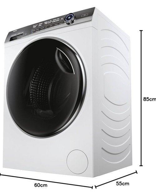 Haier 8 kg / 5 kg, HWD80-B14979U1 – Mașină de spălat rufe cu uscător, Direct Motion, Clasa A / D, import Germania 🇩🇪