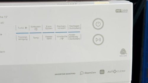 Midea 10 kg, MF200W100WB-14A – Mașină de spălat rufe, Inverter Quattro, SteamCare, Clasa A, import Germania 🇩🇪