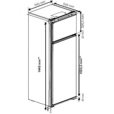 Beko 220 L, BDSA250K4SN – combină frigorifică clasa E, import Germania 🇩🇪