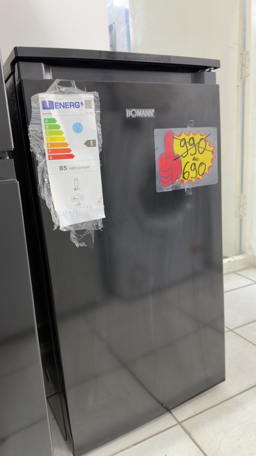 Bomann 87 L, VS 7255 – frigider compact clasa E, 83,5 cm, import Germania 🇩🇪