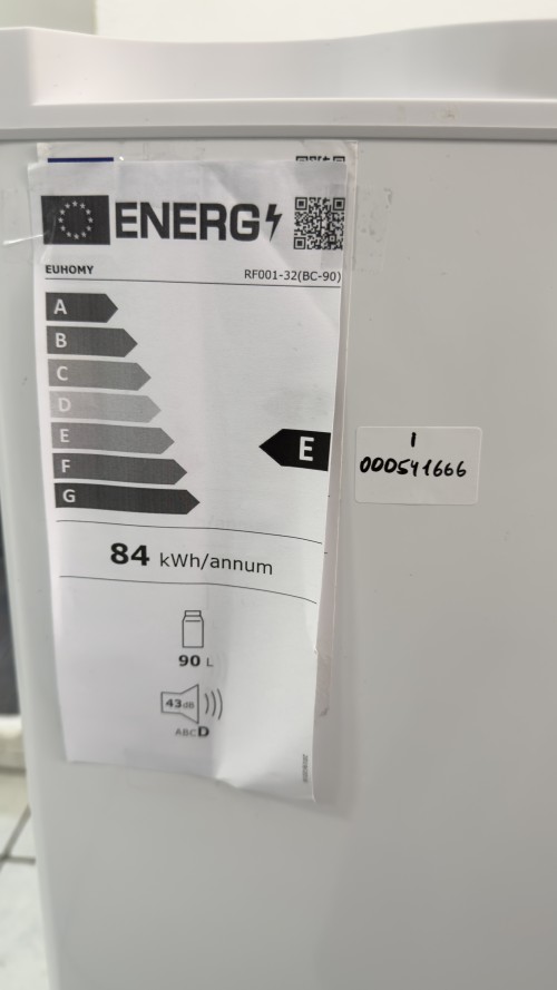 Euhomy 90 L, RF001-32 (BC-90) – mini frigider clasa E, 79 cm, import Germania 🇩🇪