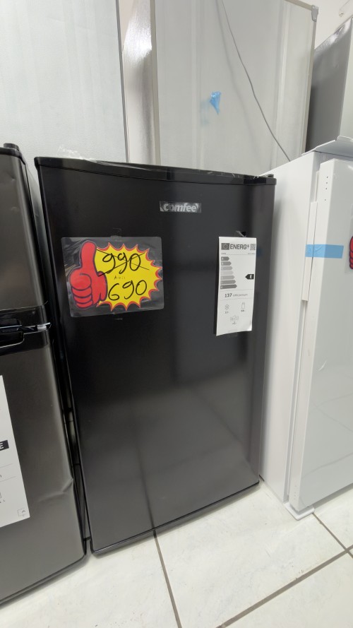 Comfee 80 L, RCD115DK2 – mini combină frigorifică clasa E, negru, import Germania 🇩🇪