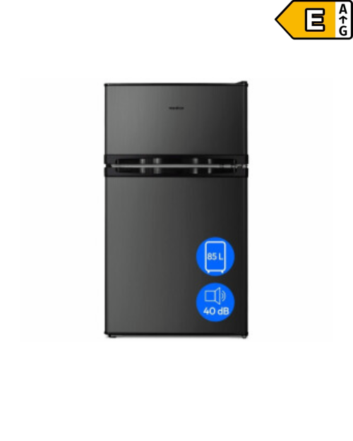 Medion 85 L, MD 37689 – mini combină frigorifică clasa E, 85 cm, import Germania 🇩🇪