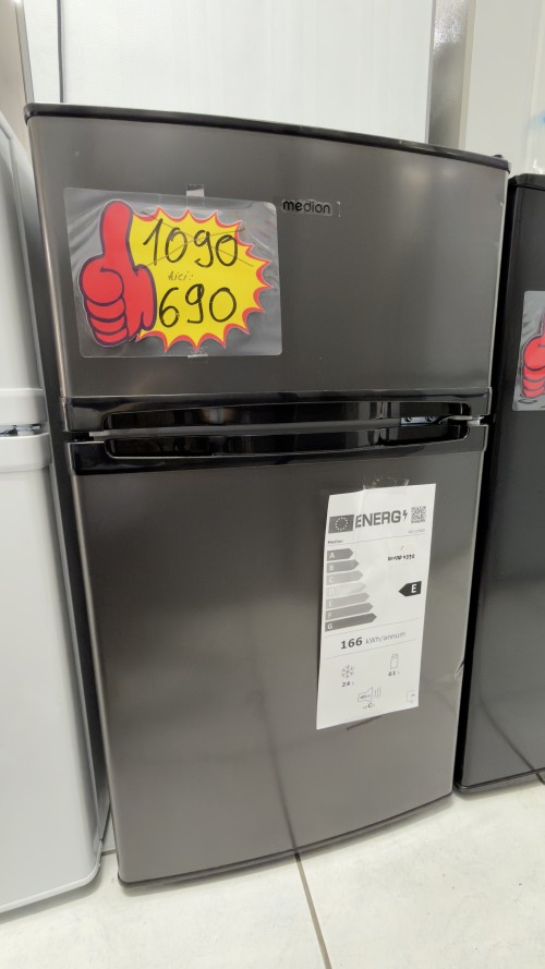 Medion 85 L, MD 37689 – mini combină frigorifică clasa E, 85 cm, import Germania 🇩🇪