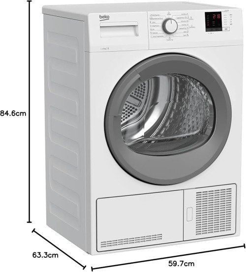 Beko 10 kg, DC101230 – uscător rufe cu condensare clasa G, import Germania 🇩🇪
