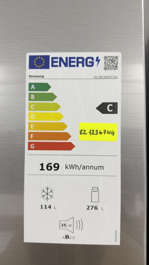 Samsung 390L RL38C600CSA combină frigorifică No Frost SmartThings import Germania 🇩🇪