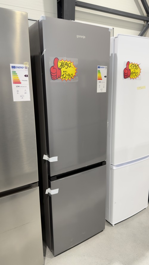 Gorenje 269L RK4182PS4 combină frigorifică CrispZone LED import Germania 🇩🇪