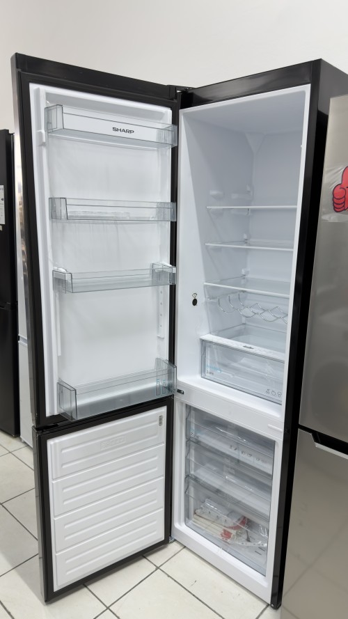 SHARP 288 L, SJ-FBB05DTXKD-EU combină gri-negru, clasa D, import Germania 🇩🇪