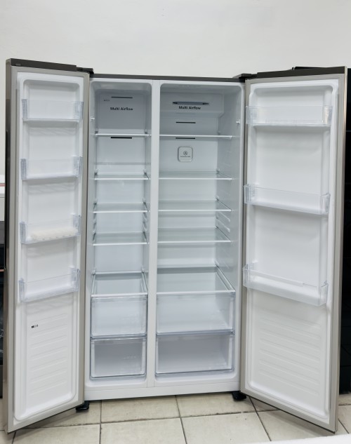 Hisense 519L, RS677N4ACC Side-by-Side frigider No Frost Multi Airflow import Germania 🇩🇪