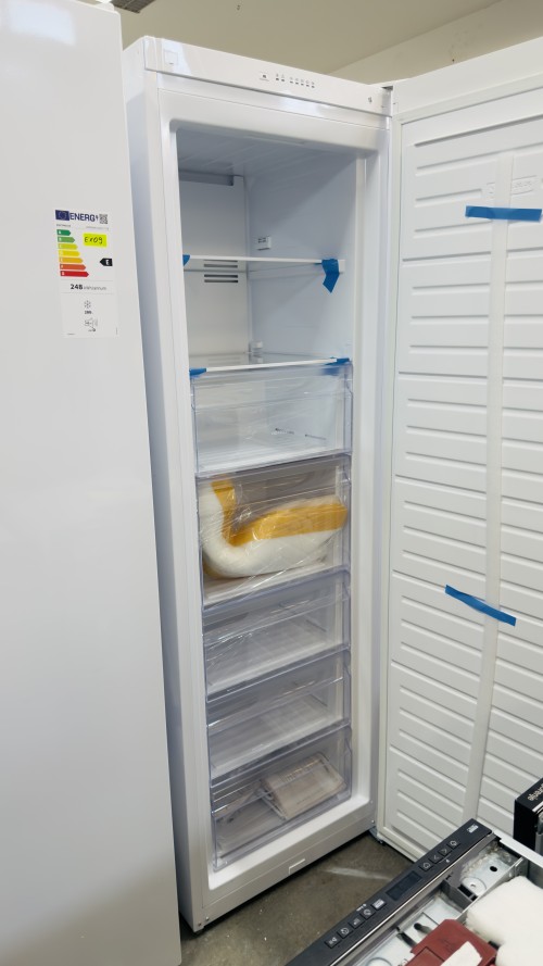 Electrolux 280L, KRF6EW1R congelator vertical No Frost Clasa E import Suedia 🇸🇪