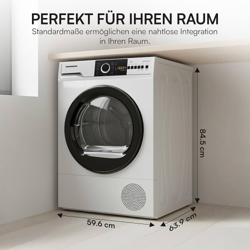 Heinner 10 kg, HHPD-V10T2CHA++, Uscător rufe cu pompă de căldură, Clasa E