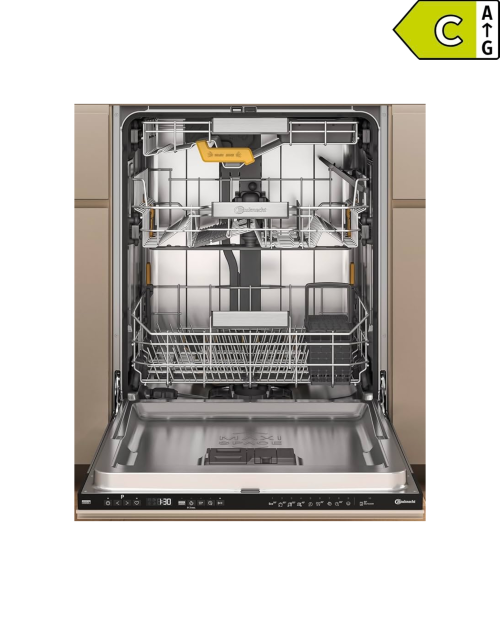 Bauknecht 14 seturi, B8I HP42 LC, Mașină de spălat vase încorporabilă Clasa C, import Germania 🇩🇪