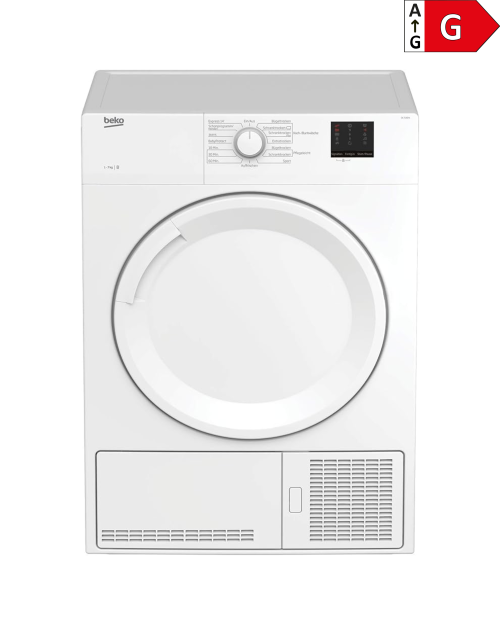 Beko 7 kg, DC 7130 N, Uscător de rufe Clasa B, condensare, import Germania 🇩🇪
