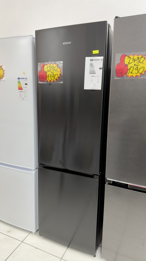 Bomann 269L, KG 184.1, Combină frigorifică Clasa D, silențioasă, import Germania 🇩🇪