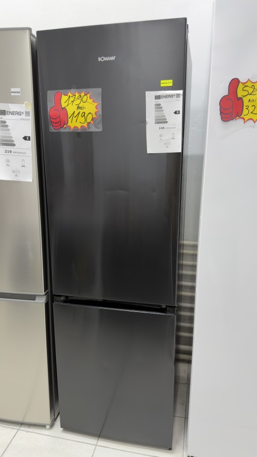 Bomann 269L, KG 184.1, Combină frigorifică Clasa D, silențioasă, import Germania 🇩🇪