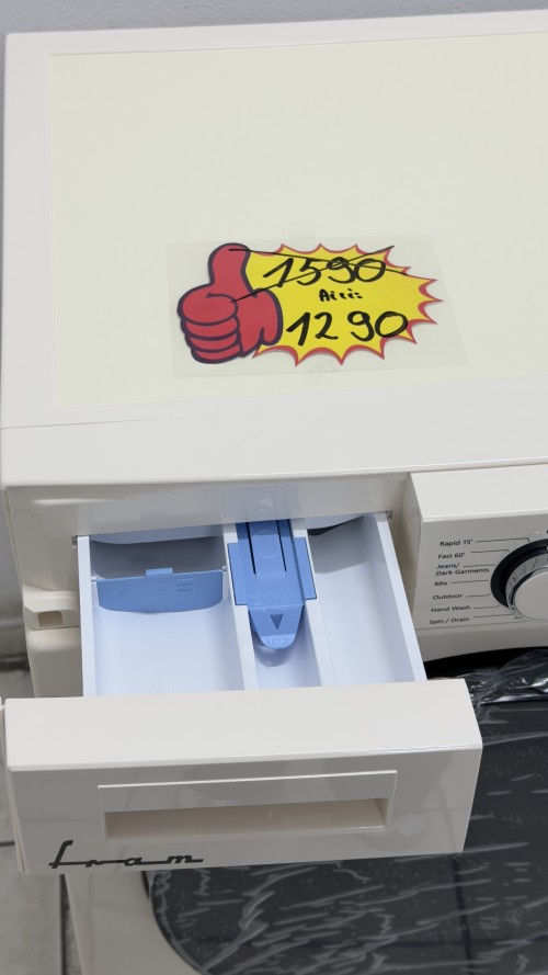 Fram 7 kg, FWM-V714T2CRD+++, Mașină de spălat rufe 1400 rpm, Clasa D