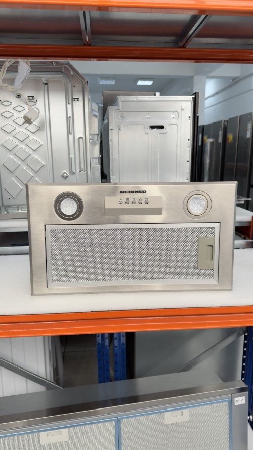 Heinner 60 cm, 610 m³/h HBIH-MD600IX, Hotă încorporabilă 2 motoare, inox, putere mare