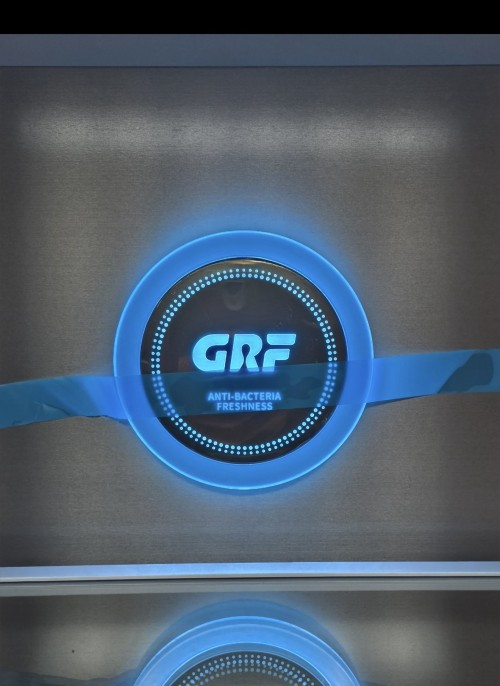 GRF 535L, CA91831ITDBG, Combina frigorifică French doors No Frost, Ice Maker racordat, dispenser apă, 4 uși, negru sticlă, import Italia 🇮🇹