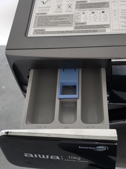 AIWA 10kg AWG100-14589DP Mașină de spălat cu Inverter Motor