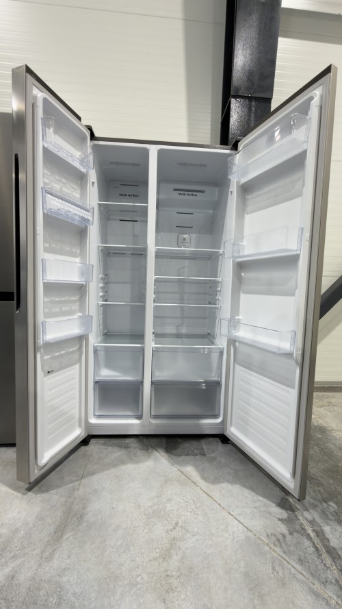 Hisense 519L, RS677N4ACC Side-by-Side frigider No Frost Multi Airflow import Germania 🇩🇪